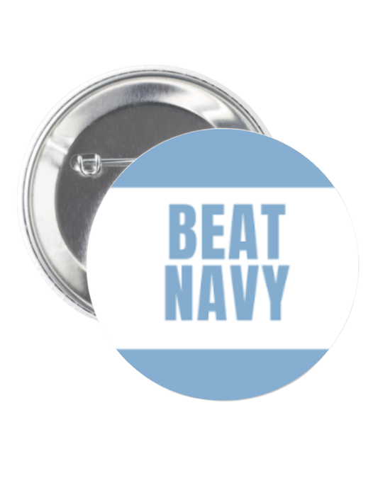 SHB Beat Navy Upstate Button Pin for Carolina Fans