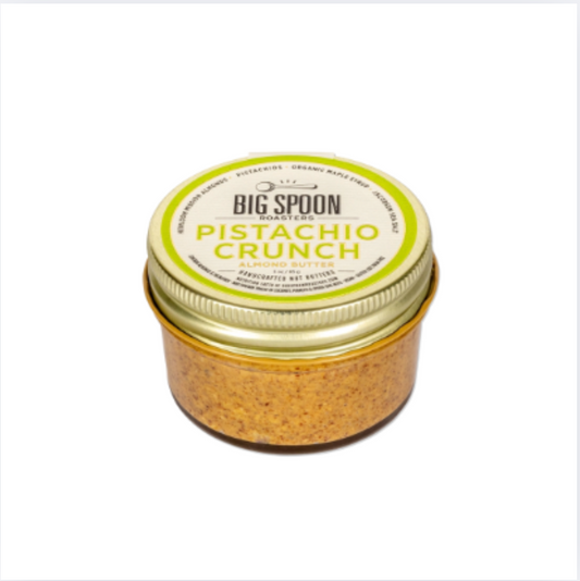 Pistachio Crunch Almond Butter - 3 oz Jar