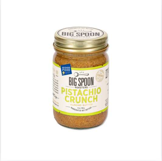 Pistachio Crunch Almond Butter - 13 oz Jar