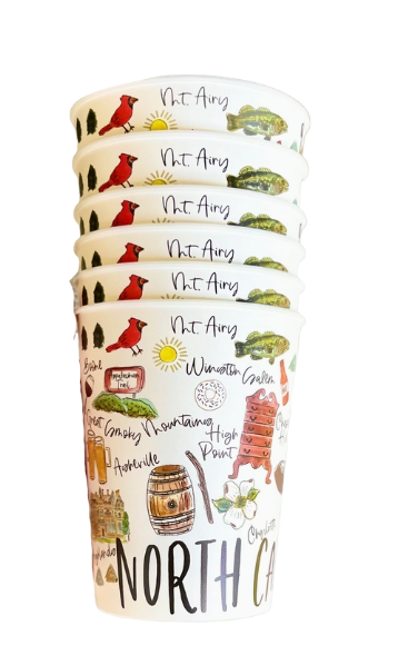 State of North Carolina Reusable Party Cups
