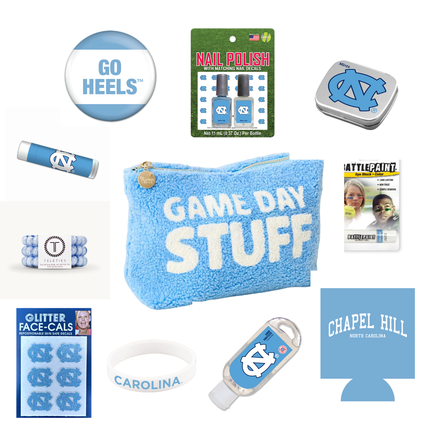 Carolina Girls Game Day Stuff Set