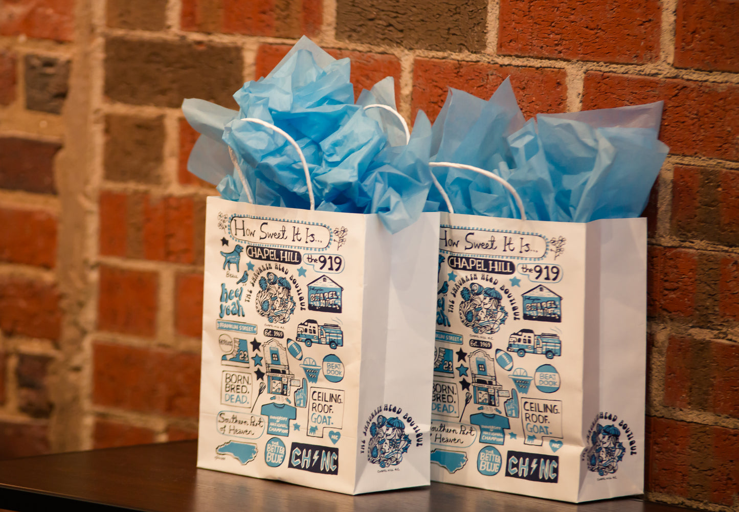 Chapel Hill SHB Gift Bag by Julia Gash