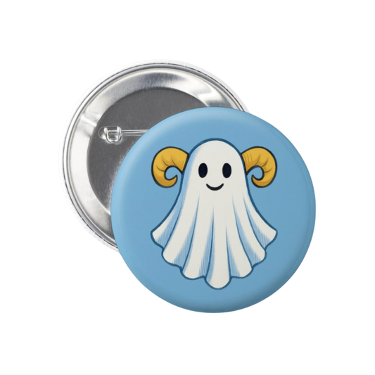 Ram Ghost Button Pin