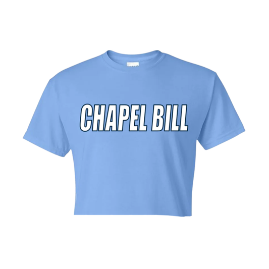 Carolina Blue Chapel Bill Cropped T-Shirt