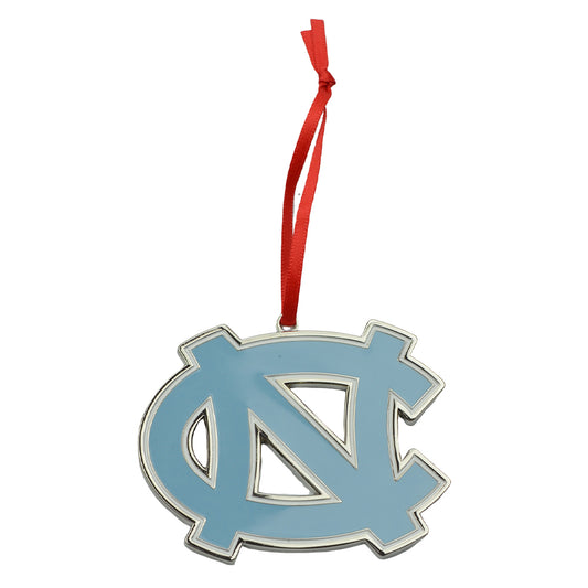 UNC Primary Logo Metal Christmas Ornament