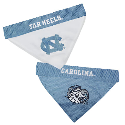 Carolina Reversible Jersey Style Dog Bandana