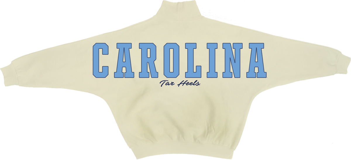 Carolina Tar Heels One Size Mock Neck Flannigan Sweatshirt - Limited Edition 2026