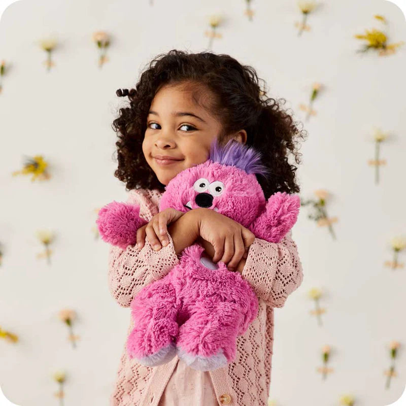 Pink Monster Warmies Stuffed Animal Large Lavendar Scented