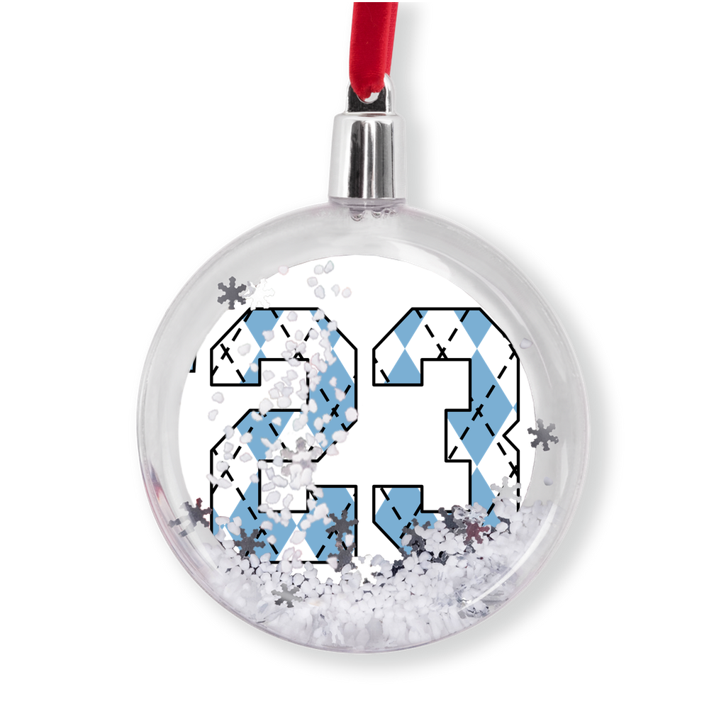 2023 Jordan Year Snow Globe Ornament