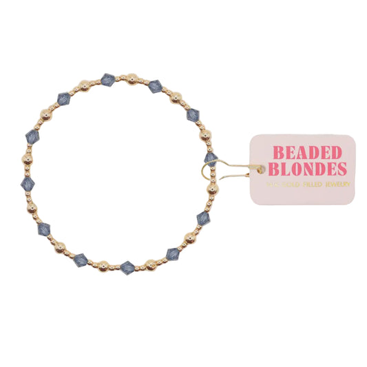 Petite Ice Blue June Bracelet
