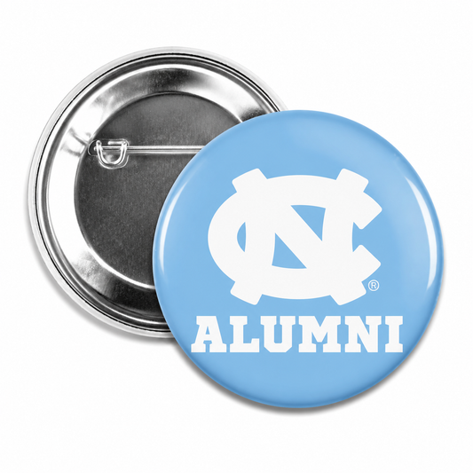 Carolina Alumni Button Pin 2.25"