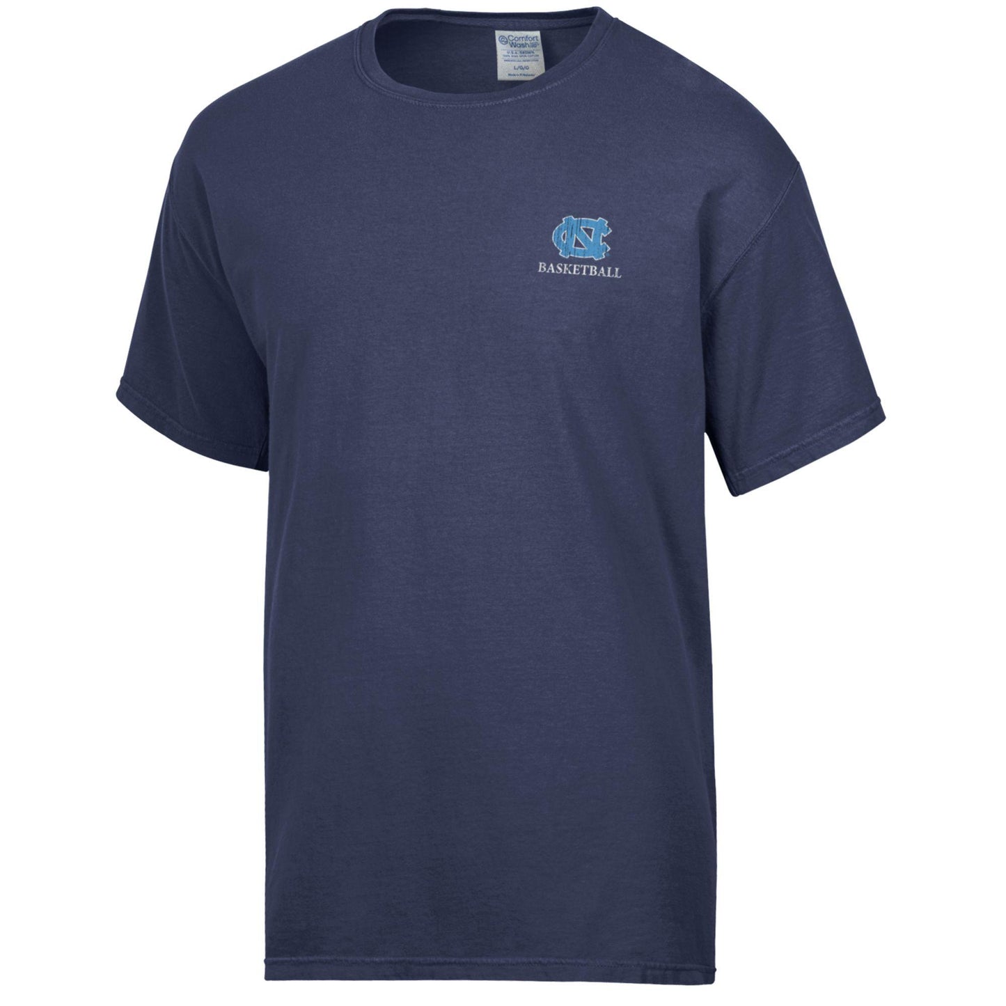 North Carolina Basketball Dean Dome T-Shirt by Comfort Wash