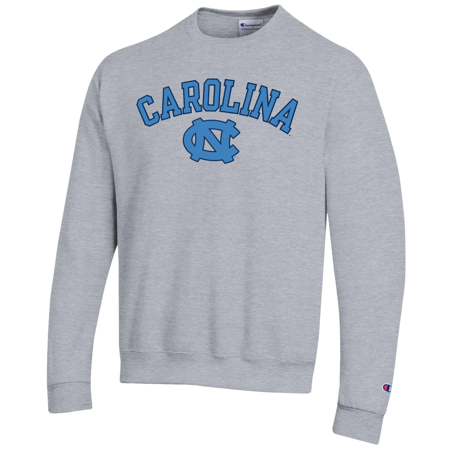 UNC Basic Grey Crewneck Sweatshirt by Champion