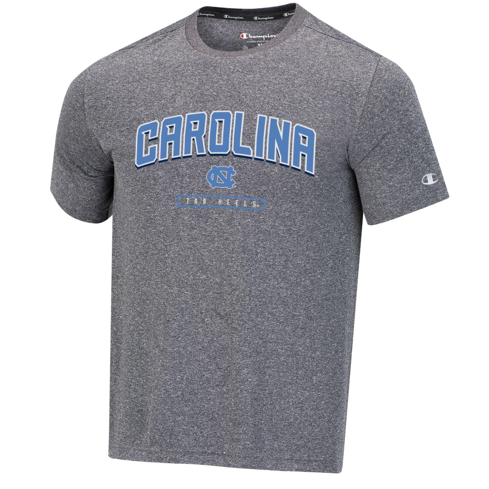 North Carolina Tar Heels Grey Heathered Impact Tee by Champion Limited Edition