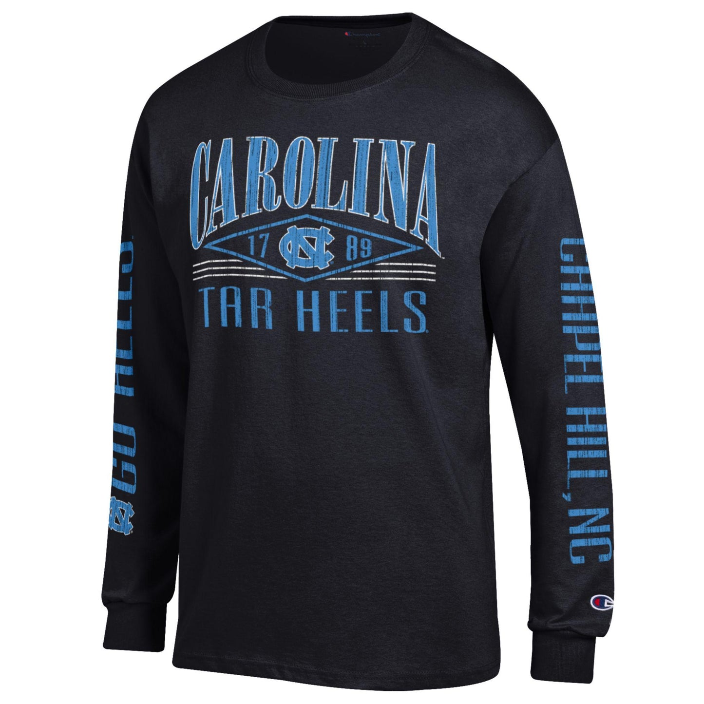 North Carolina Tar Heels Black Long Sleeve T-Shirt