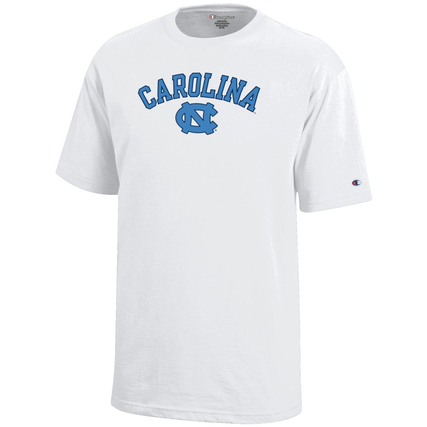 Carolina Tar Heels Basic White Kid's T-Shirt by Champion