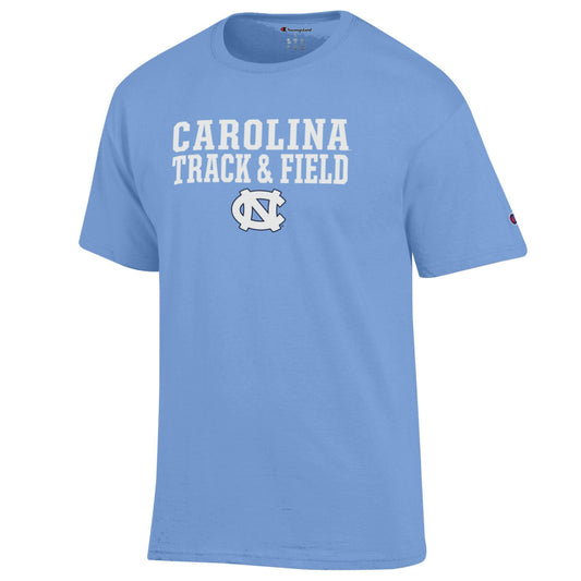 Carolina Track and Field T-Shirt with UNC Logo by Champion
