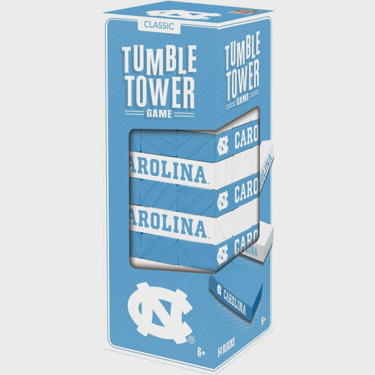 UNC Tar Heels Tumble Tower Jenga Game