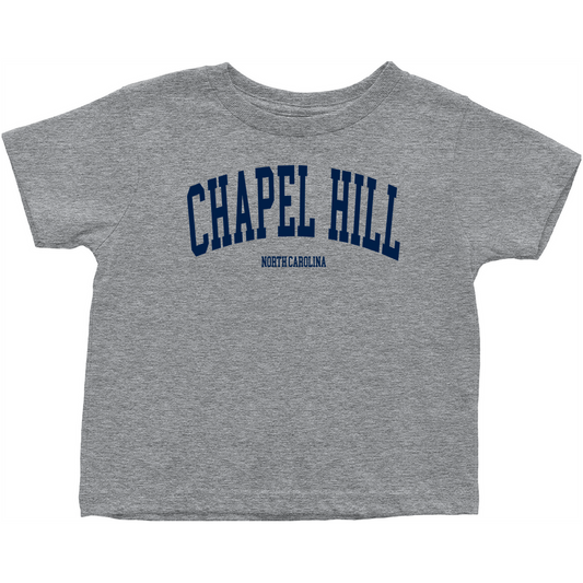 Chapel Hill North Carolina Classic Grey Toddler T-Shirt