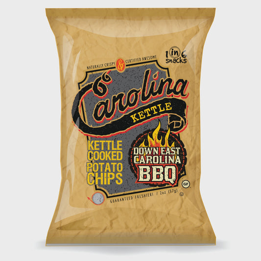 BBQ Carolina Kettle Chips - 2 oz Bag