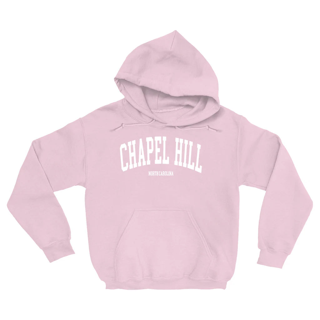 Chapel Hill North Carolina Pink Kid's Hoodie