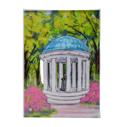 UNC Old Well Acrylic Block 5x7 - Main View - HAVE MERCY LLC