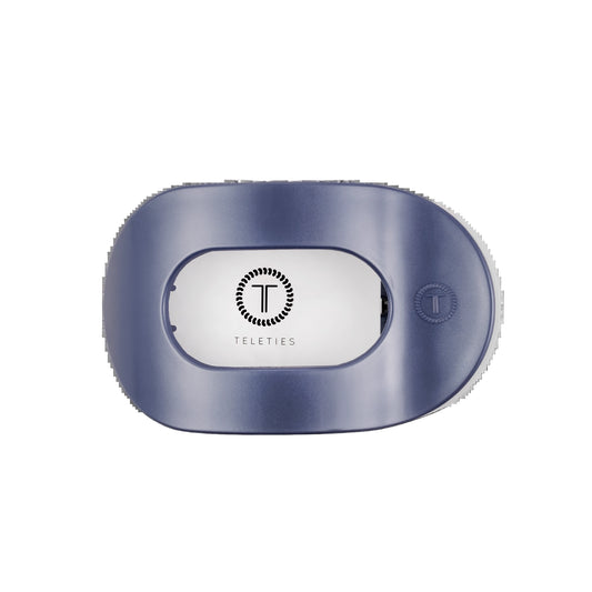 Hampton Bay Medium Blue Flat Hair Clip by Teleties