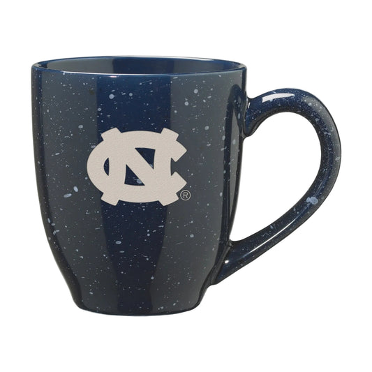 North Carolina Tar Heels 16oz Engraved Navy Ceramic Mug