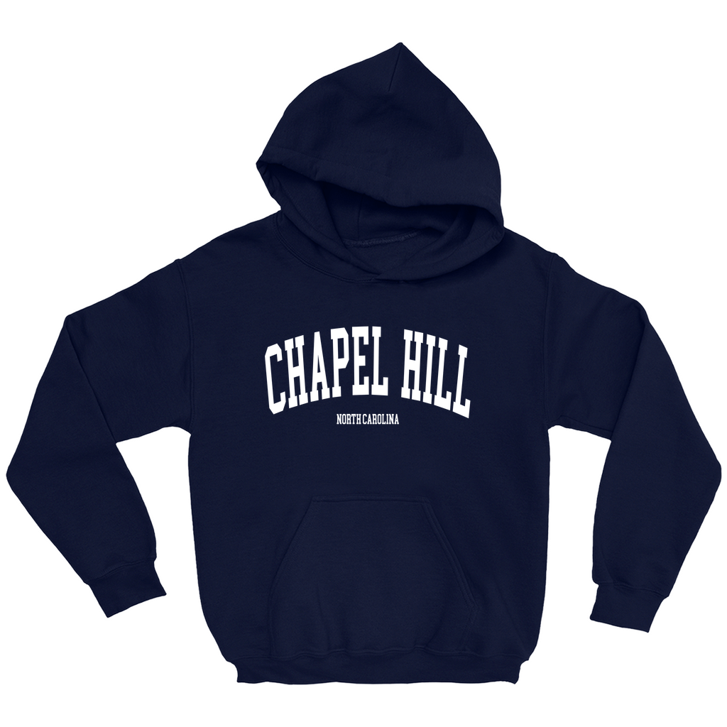 Chapel Hill North Carolina Classic Navy Kid's Hoodie