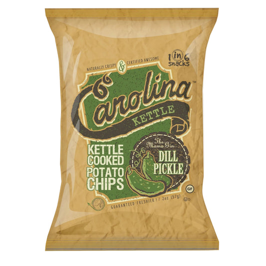 Dill Pickle Carolina Kettle Chips - 2 oz
