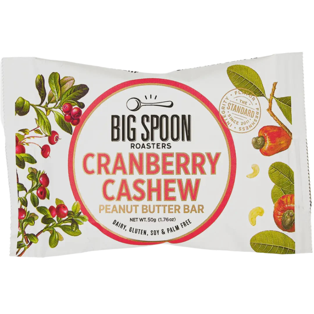 Cranberry Cashew Peanut Butter Bar
