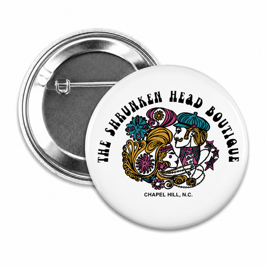 Shrunken Head Boutique Button Pin
