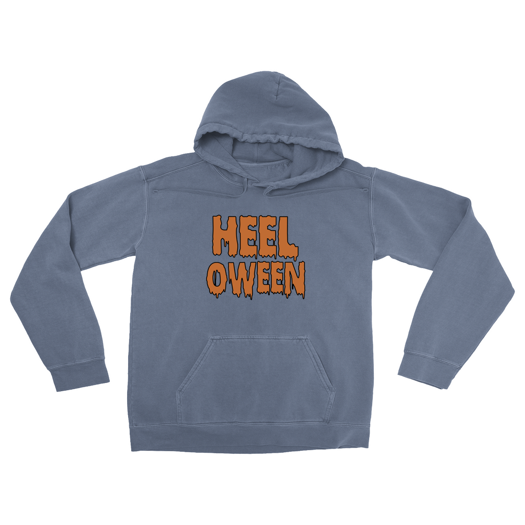 Heel-oween Comfort Colors Adult Sweatshirt in Blue Jean