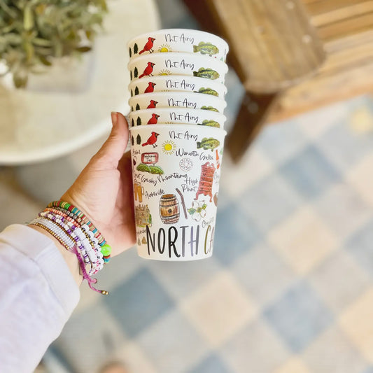 State of North Carolina Reusable Party Cups
