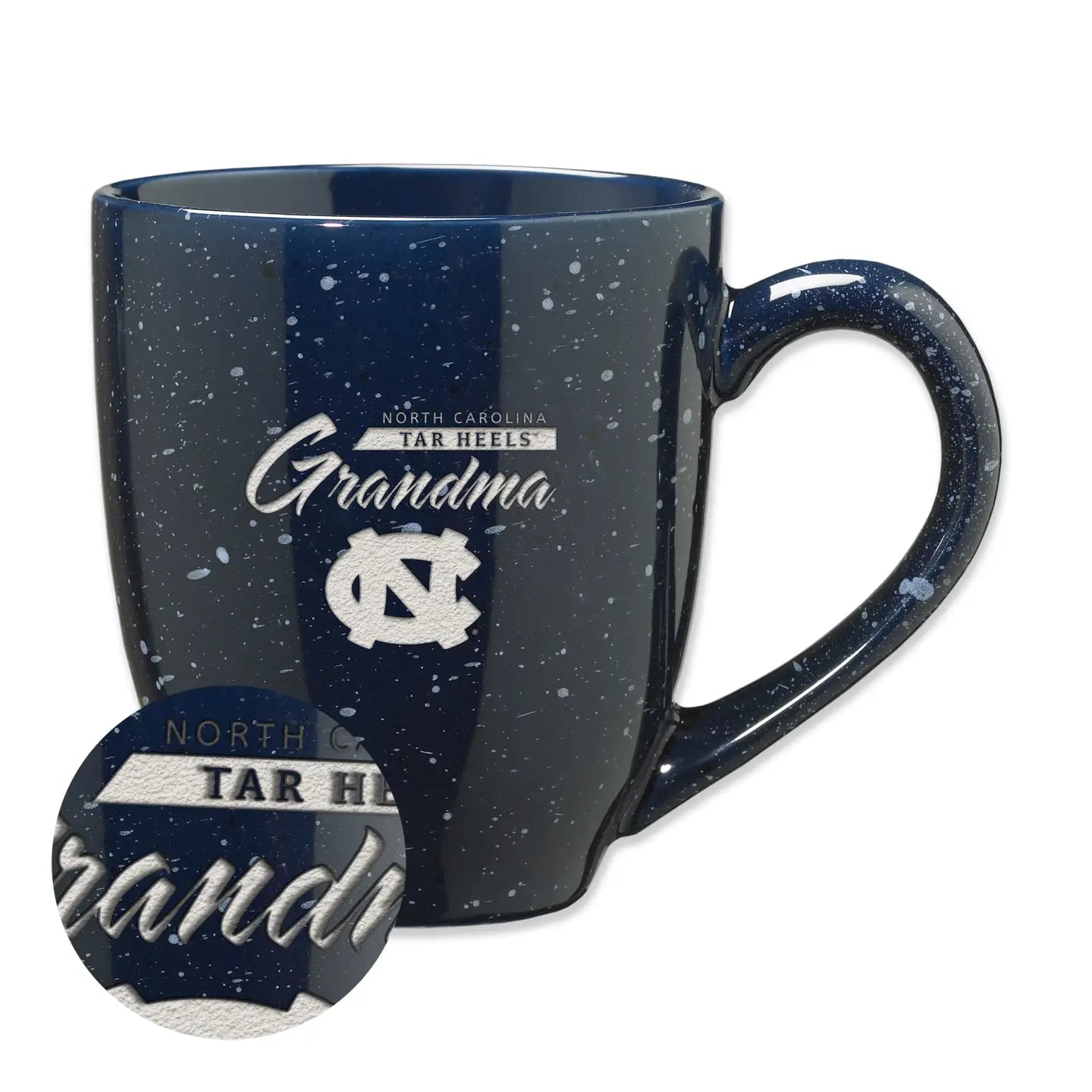 North Carolina Tar Heels Grandma 16oz Engraved Mug