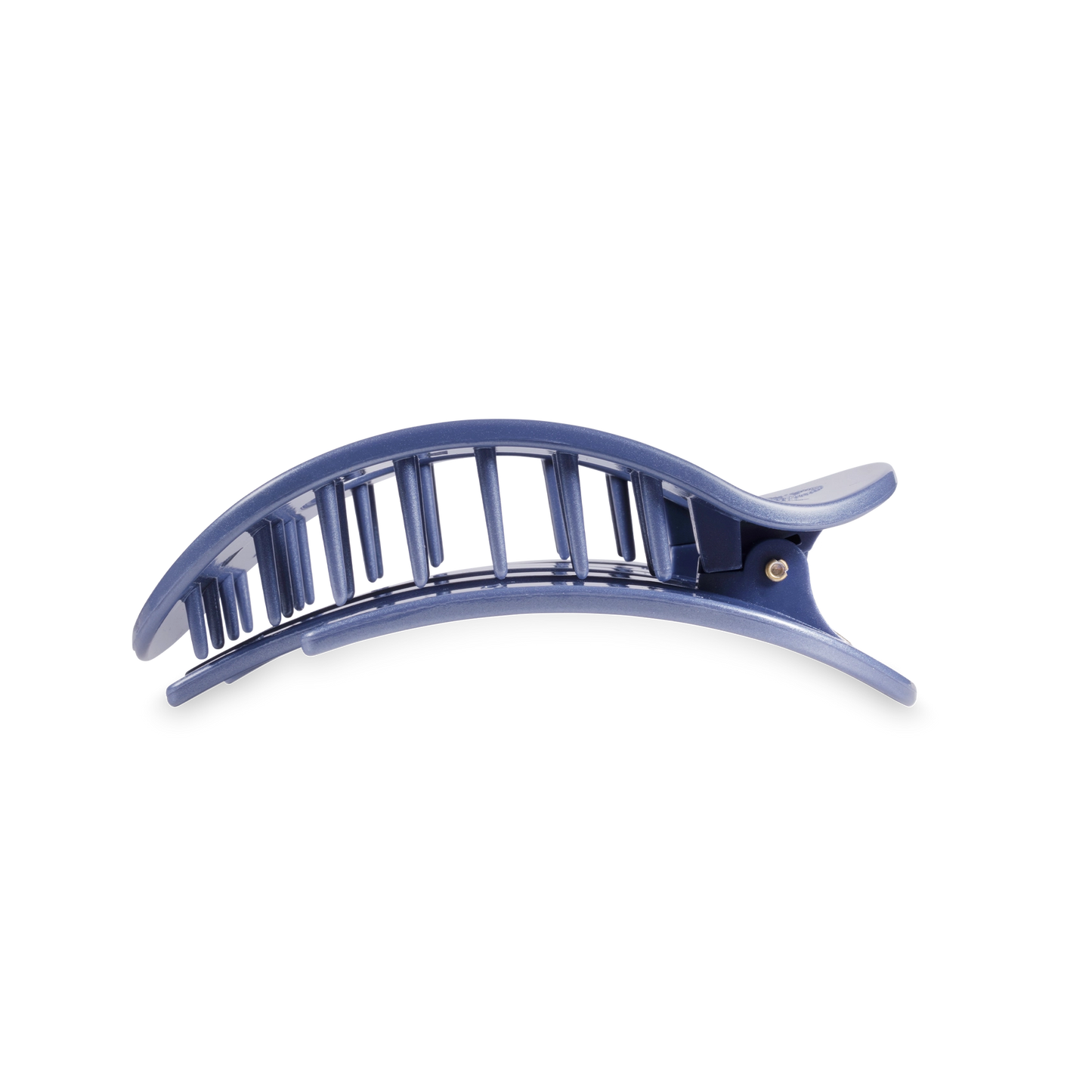 Hampton Bay Blue Flat Hair Clip by Teleties