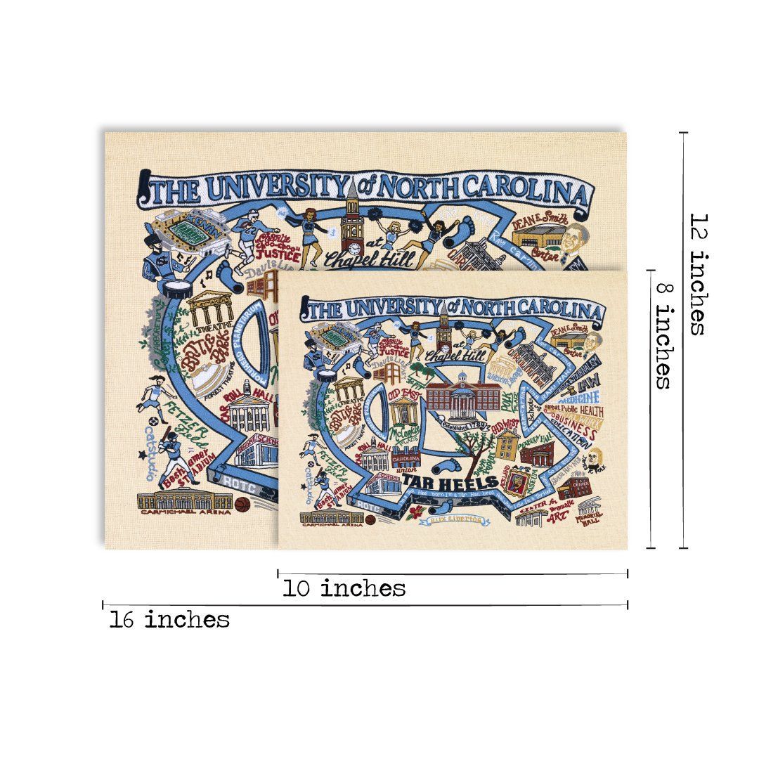 North Carolina, University of Collegiate Fine Art Print 8"X10"