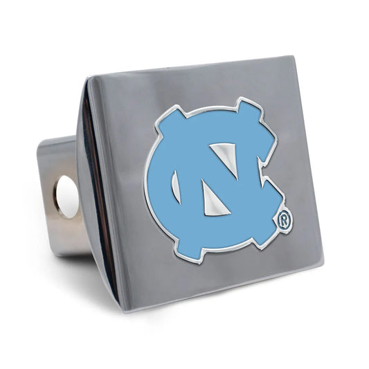 North Carolina Tar Heels Hitch Cover Blue Metal Emblem
