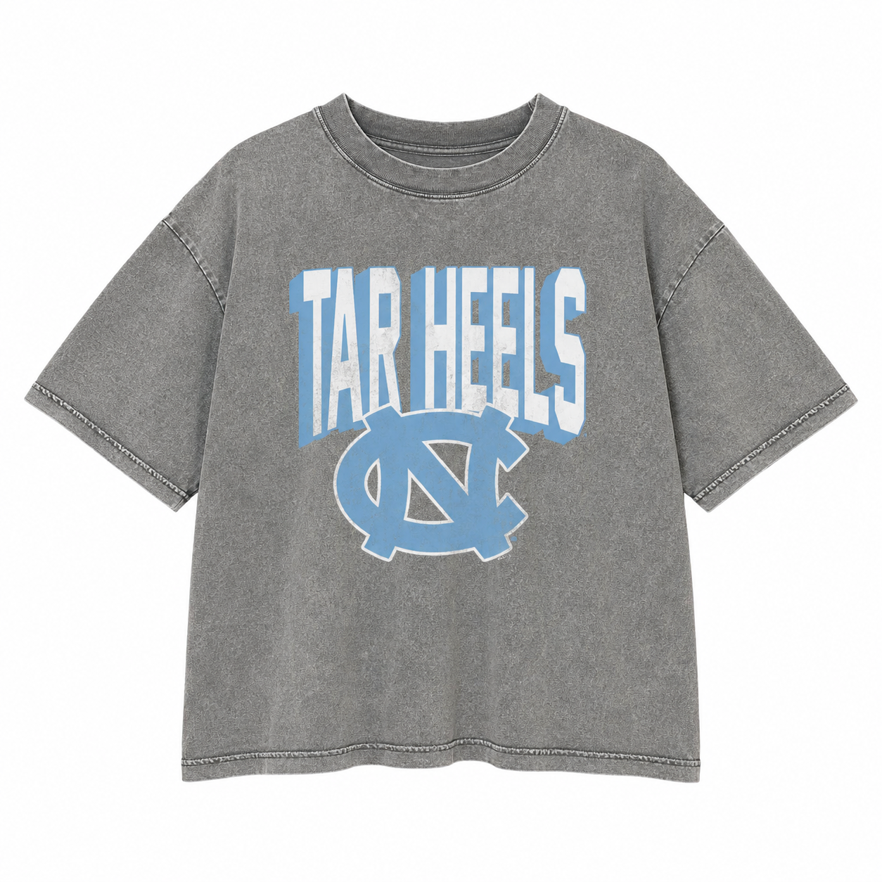 North Carolina Tar Heels Solid Defense Oversized Crewneck Tee