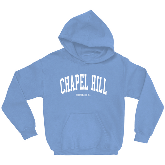 Chapel Hill North Carolina Classic Blue Kid's Hoodie