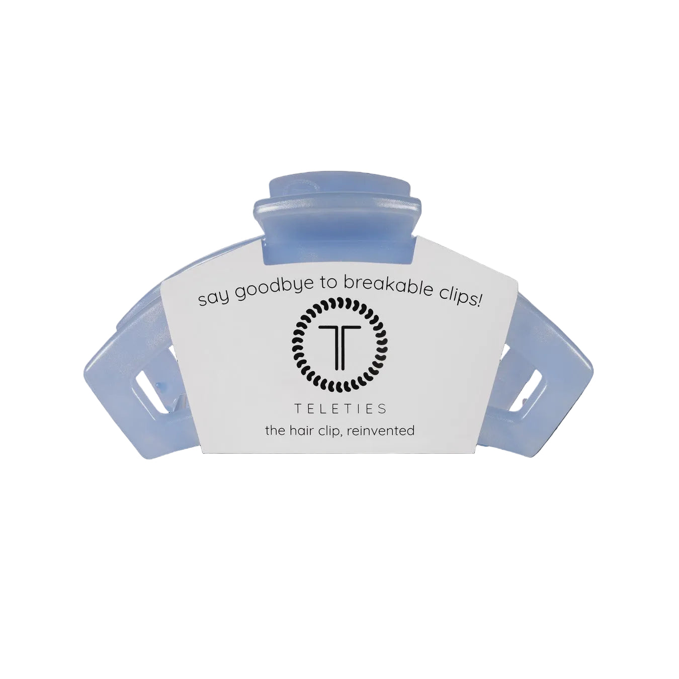 Small Open Blue Lagoon Hair Clip by Teleties