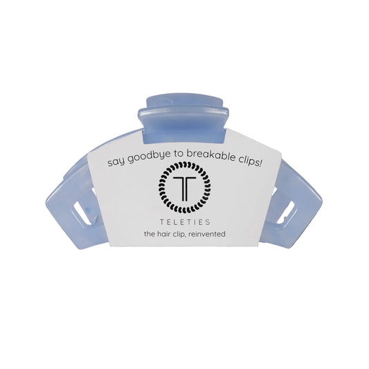 Medium Open Blue Lagoon Hair Clip by Teleties
