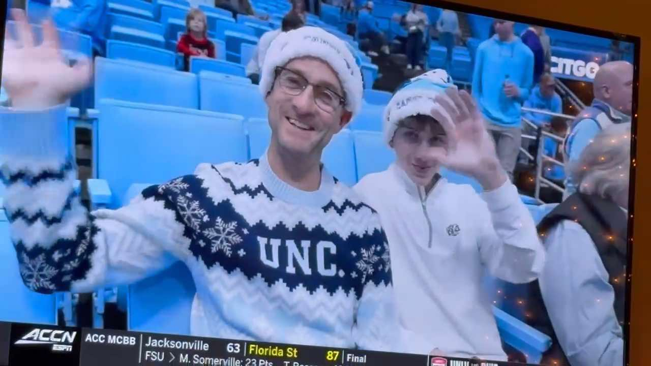 UNC Carolina Christmas Sweater by Jack and Sage
