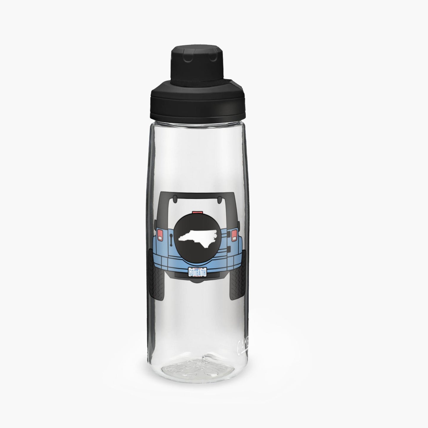 North Carolina Blue Jeep CamelBak Water Bottle