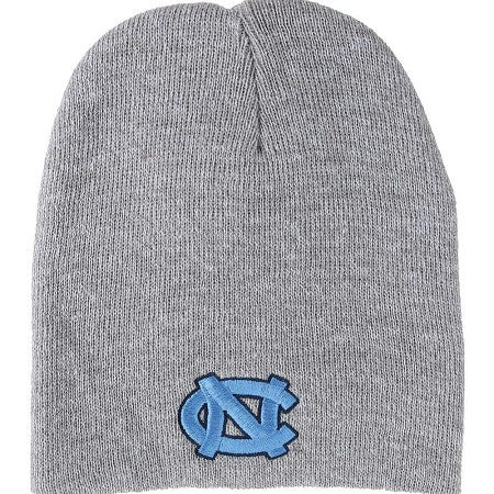 Carolina Tar Heels Grey Basic Beanie Winter Knit Hat