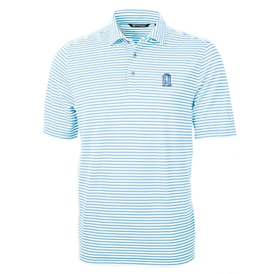 Cutter & Buck Eco Striped Polo - Old Well Logo