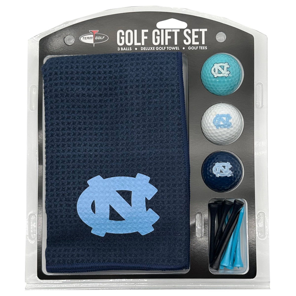 North Carolina Tar Heels Microfiber Towel Golf Gift Set