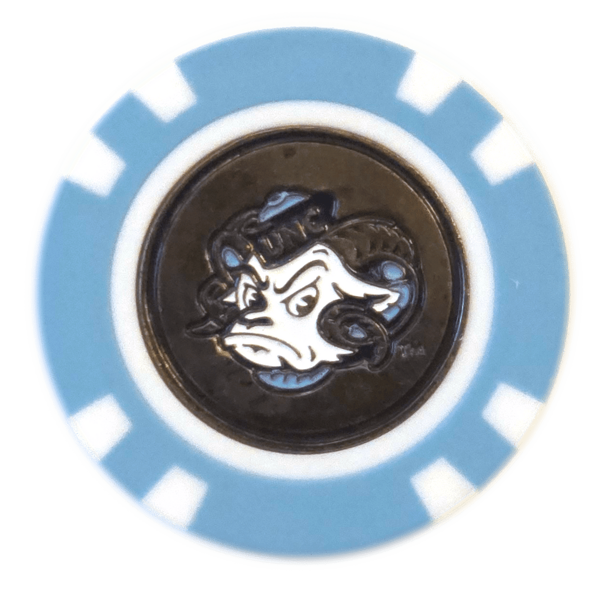 North Carolina Tar Heels Poker Chip Ball Marker