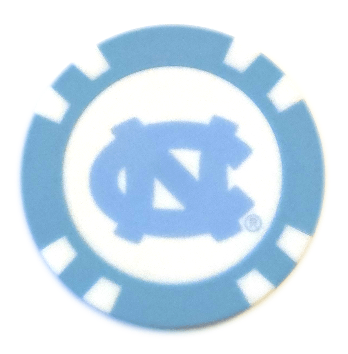 North Carolina Tar Heels Poker Chip Ball Marker
