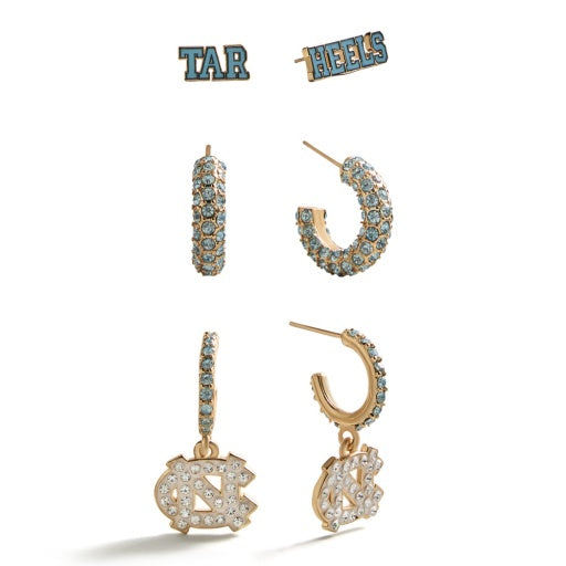 University Of North Carolina Slogan Earring Set